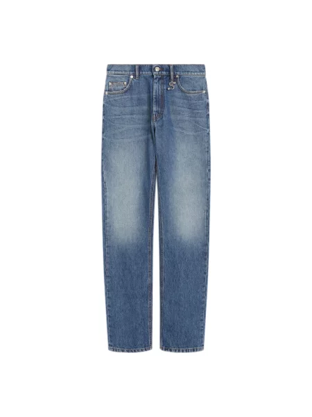 Proste jeansy Sportmax niebieskie