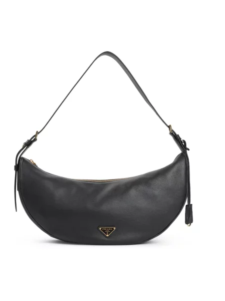 Torebka skórzana Prada skórzana czarna