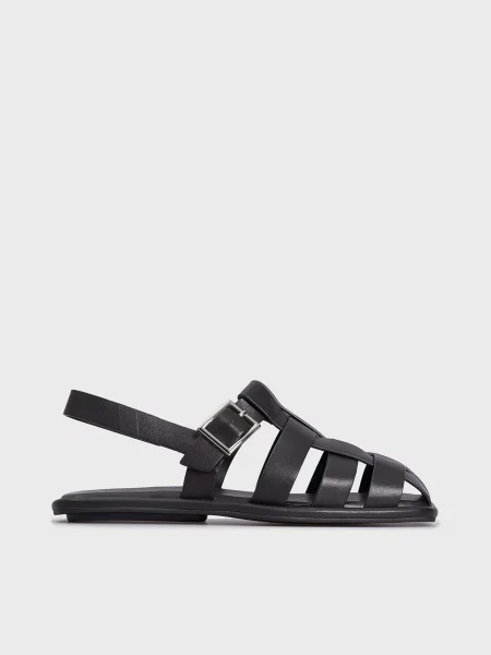 Шкіряні Сандалії PRPY чорний