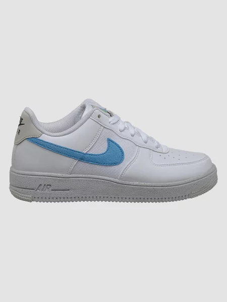 Кожаные кроссовки Nike Air Force 1 белые