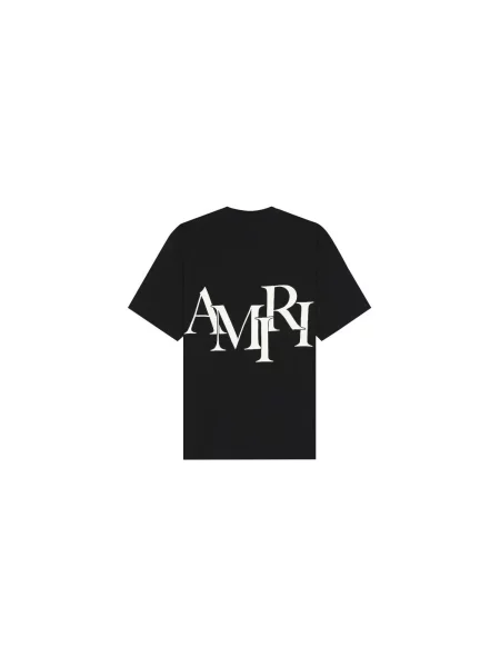 Tricou Amiri cu autograf negru
