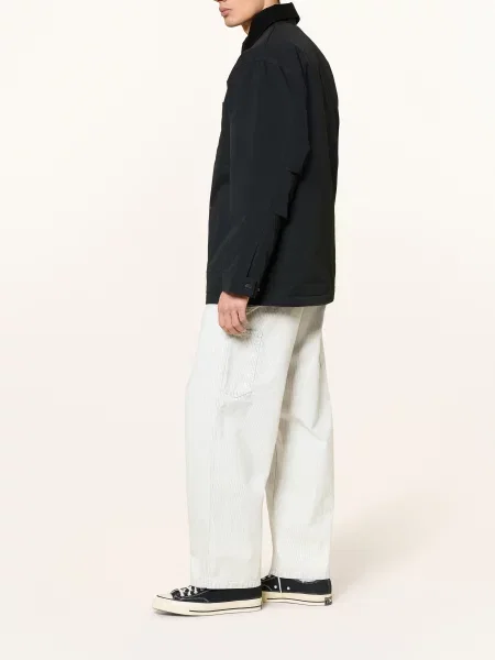 Carhartt Wip Cargové Kalhoty Mercer Single Knee Pant Loose Fit krémová šedá