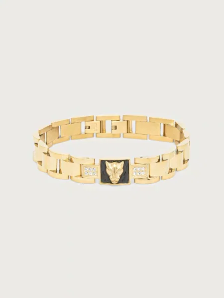 Guess náramek pánský z nerezové oceli PANTHER