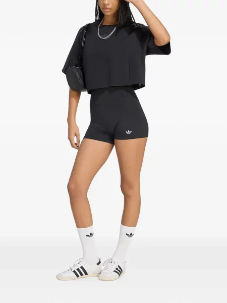 Sală de gimnastică pulover Adidas cu broderie cu model piele de șarpe maro