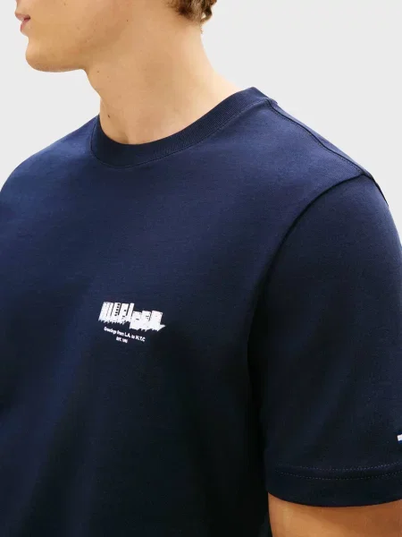 Футболка Tommy Hilfiger синя