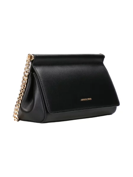 Zawieszka Michael Kors skórzana retro czarna