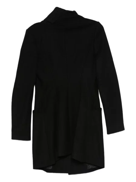 Vlněný jednořadý kabát Vivienne Westwood Pre-owned černý