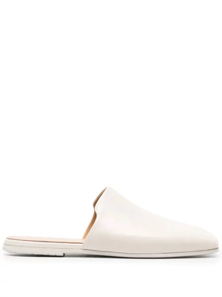 Papuci tip mules Marsell din piele