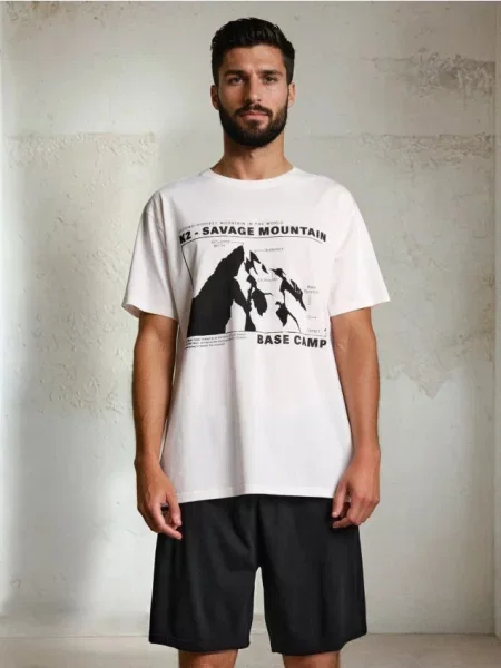 Sinsay Dvoudílné pyžamo s vícebarevná