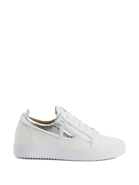 Sneakerși Giuseppe Zanotti din piele alb