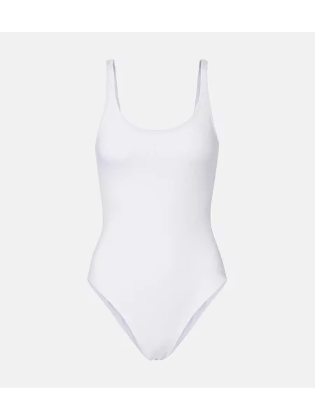 Costum de baie Toteme din jerseu alb