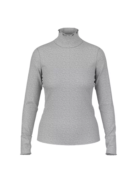 Sweter z golfem Marc Cain szary