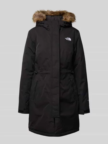 Parka funkcyjna z wyhaftowanym logo model ‘Zaneck’ The North Face czarna