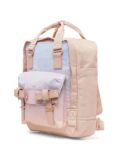 Rucsac Doughnut cu funde cu gradient roz