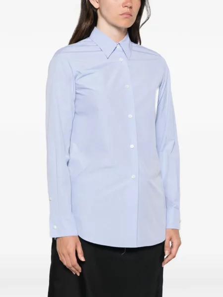 Lung cămașă Jil Sander albastru