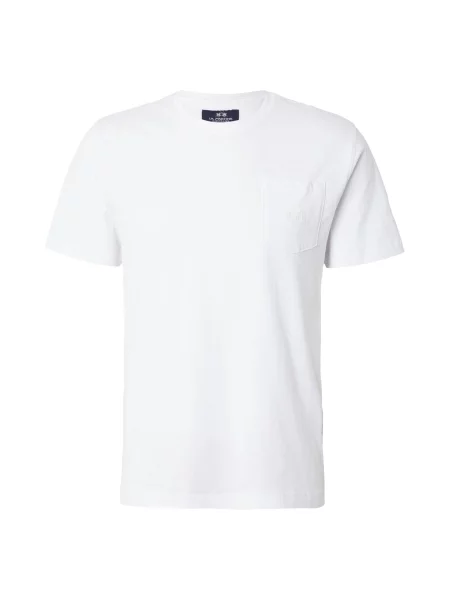 La Martina Tricou alb