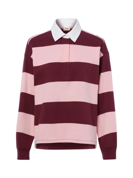 Levi's koszulka polo Kobiety czerwony|różowy S czerwona