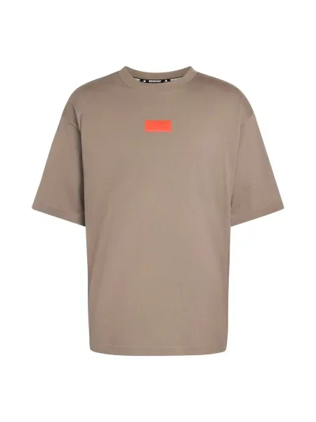 ADIDAS SPORTSWEAR Tricou funcțional Audi Formula One Team maro deschis / neon portocaliu