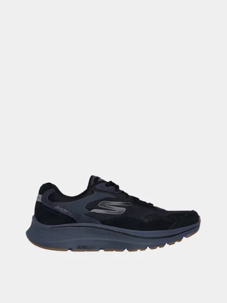 Кожаные кроссовки для бега Skechers для бега черные
