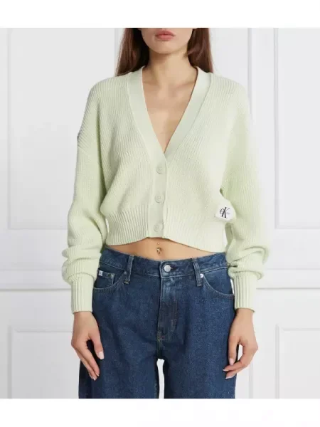 Calvin Klein Jeans Cardigan verde