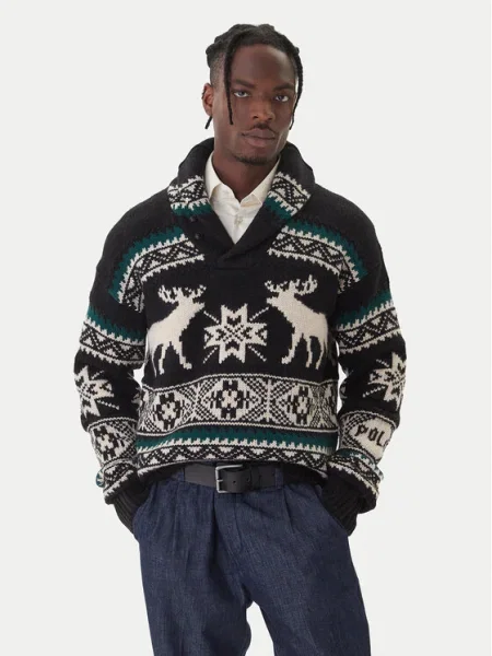 Polo Ralph Lauren Pulover negru