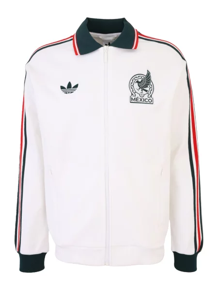 Pulover Adidas Performance alb