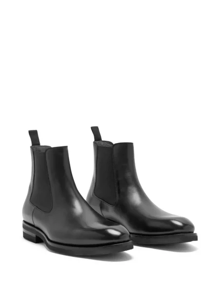 Botine chelsea Magnanni din piele negru