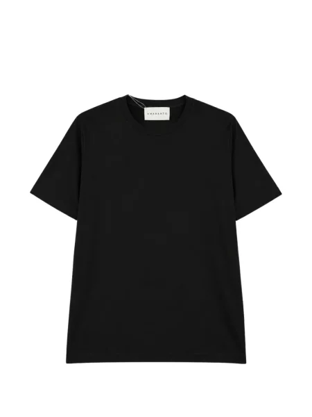Tricou Amaranto cu decolteu rotund negru