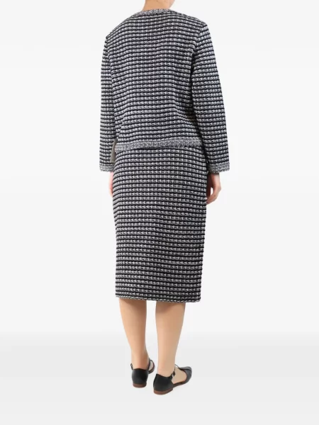 Fustă Tory Burch tricotate negru