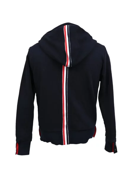 Bluza z kapturem Thom Browne niebieska