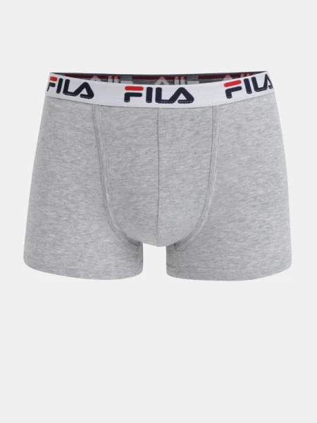 FILA Boxeralsók melír / piros / fekete / fehér szürke