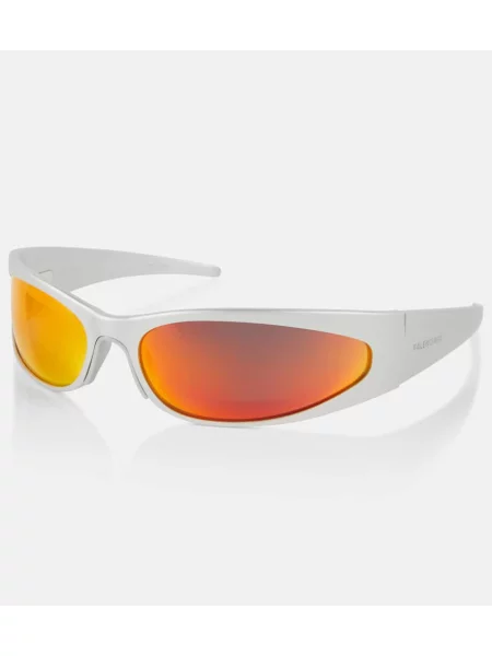 Ochelari de soare Balenciaga argintiu