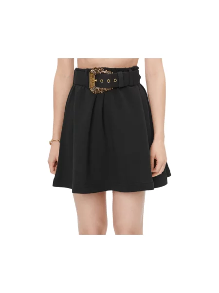Spódnica jeansowa Versace Jeans Couture czarna