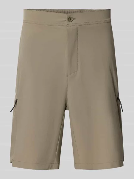 Krój relaxed fit Szorty cargo z napisem z logo Model GLOBE CARGO' Boss Green