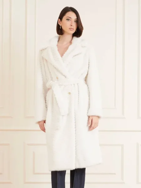 Blană palton de blană Marciano Guess