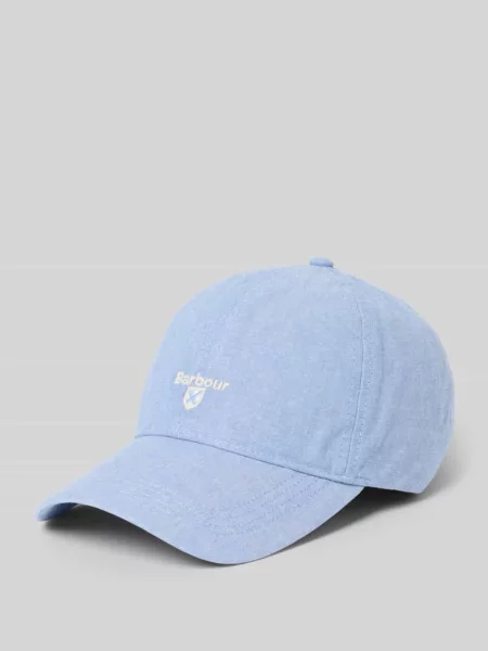 Barbour Czapka Nelson blau błękitna