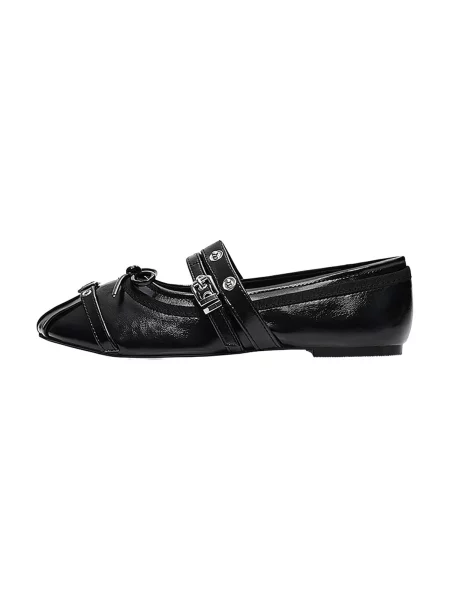 Bershka Balerini cu curea glezna negru
