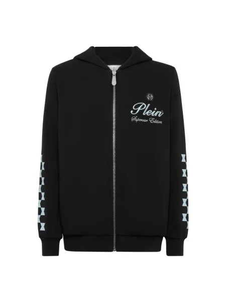 Bluza rozpinana Philipp Plein czarna