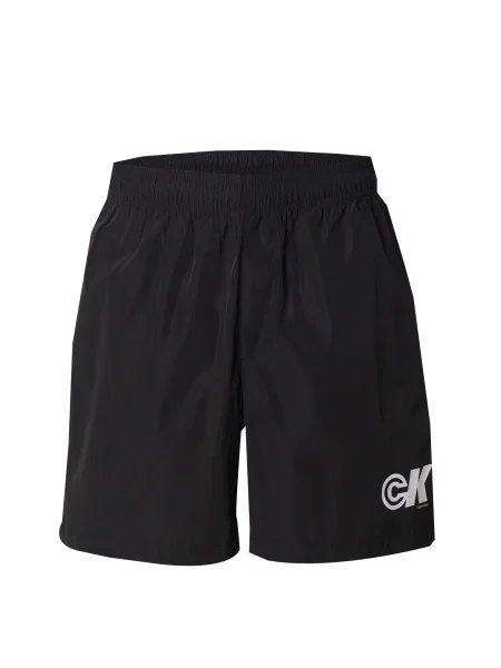 Calvin Klein Jeans Pantaloni negru alb