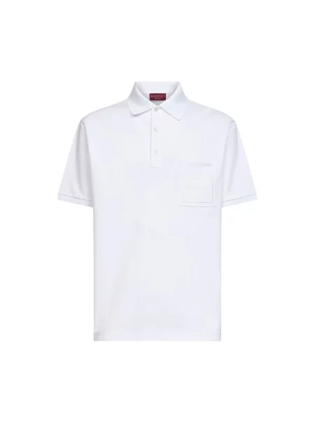 Koszulka polo Gucci biała