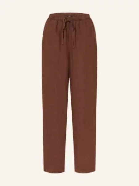 Rails Spodnie Z Lnu Emmie braun brązowe