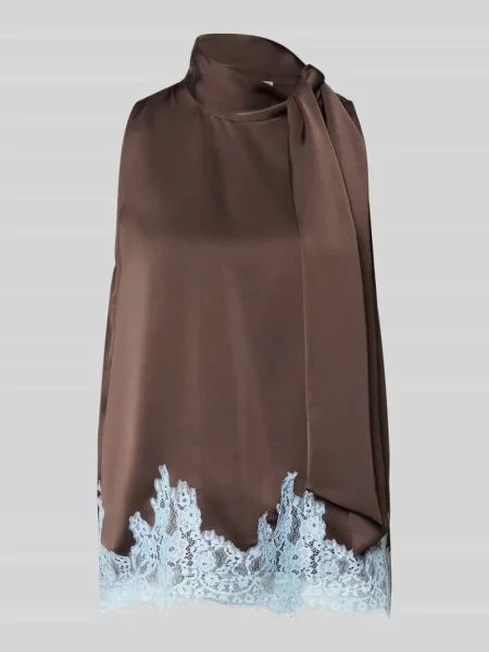 Satynowy top Neo Noir