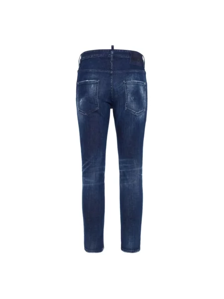 Jeansy Skater Slim Fit blau niebieskie