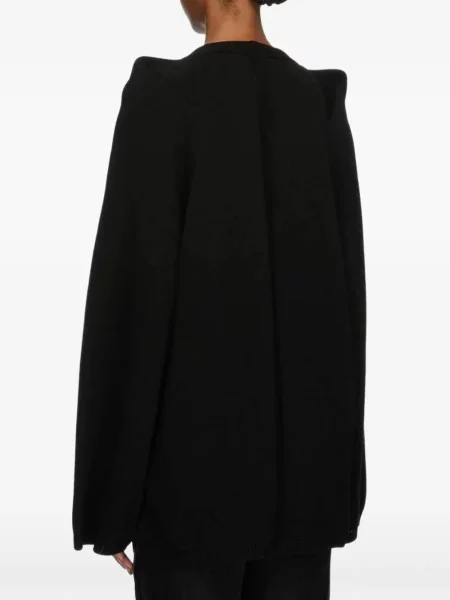 Cardigan Rick Owens tricotate negru