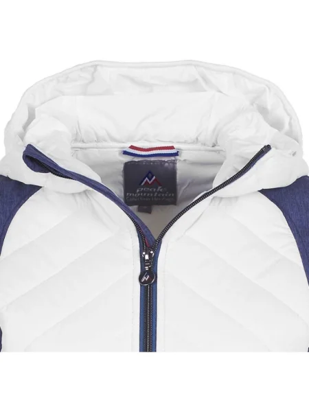 Geacă Peak Mountain softshell alb