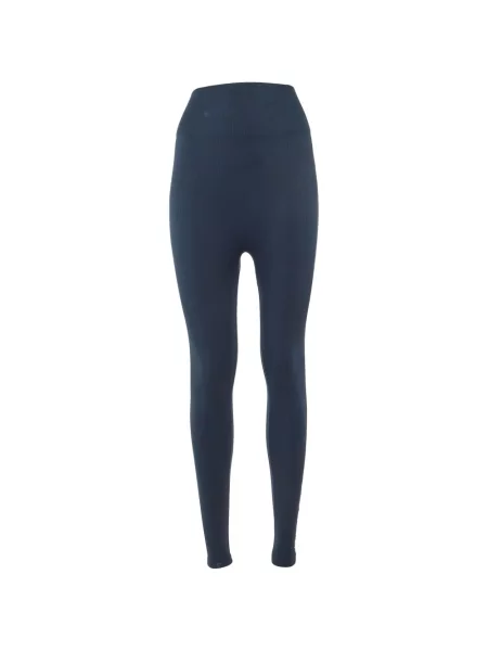 Leggings Max Mara din jerseu cu autograf albastru