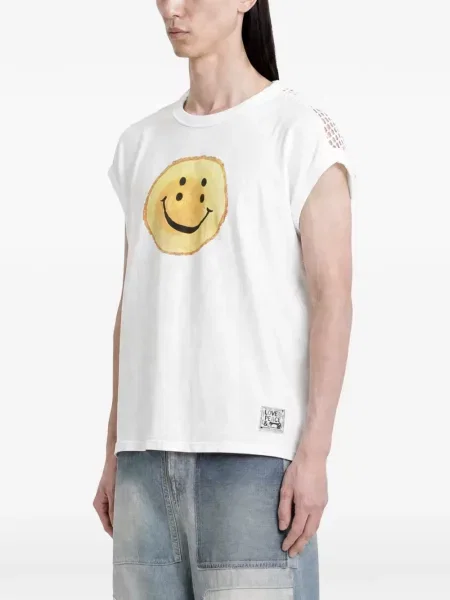 Tricou Kapital cu imagine alb