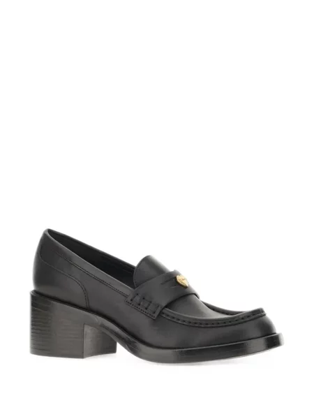 Pantofi loafer Chloé din piele negru