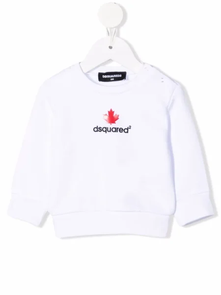 Bluza dziecięca Dsquared2 biała