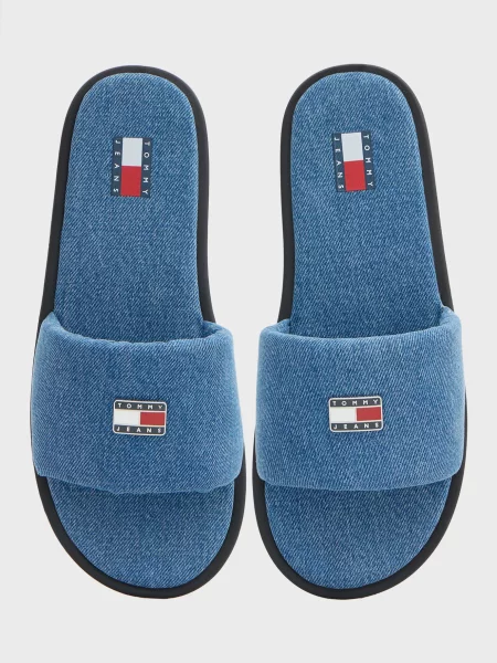 Повседневные шлепанцы Tommy Jeans синие